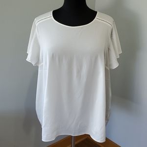 Flutter sleeve Lane Bryant Blouse - 26